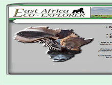 Tablet Screenshot of eastafricaexplorer.com